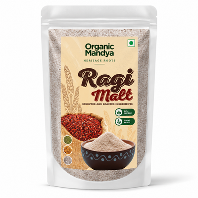 Organic Mandya Ragi Malt Powder ( Ragi Satva) | 200g Pouch