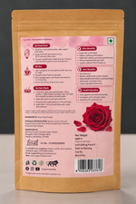 Rose Petal Powder (Gulab Powder) Shade Dried (100g)