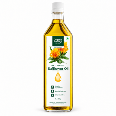 Cold Pressed Safflower Oil (Kusuma Oil / Kardi Oil)