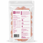 Onion Papad Crispy Indian Papad, Ready to Fry (150g)