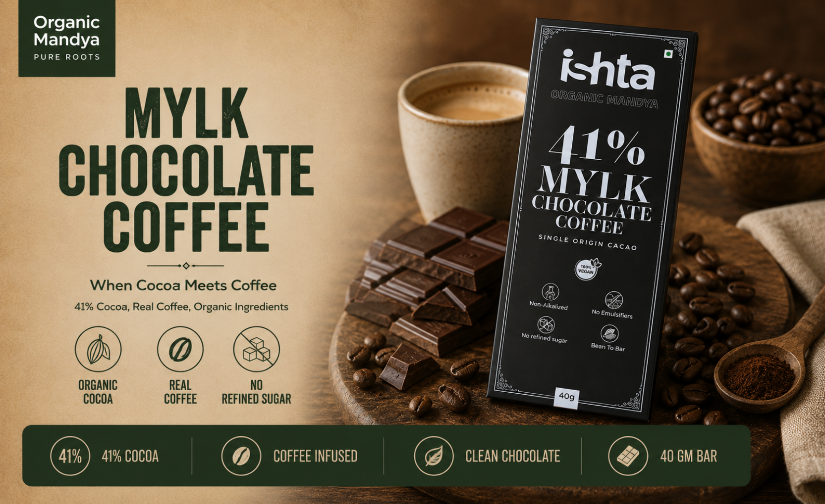 clean - cocoa - chocolate