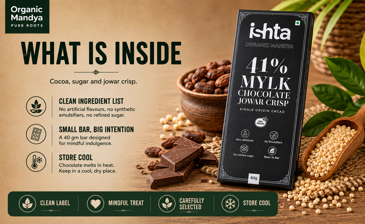 Jowar Crisp Chocolate Bar