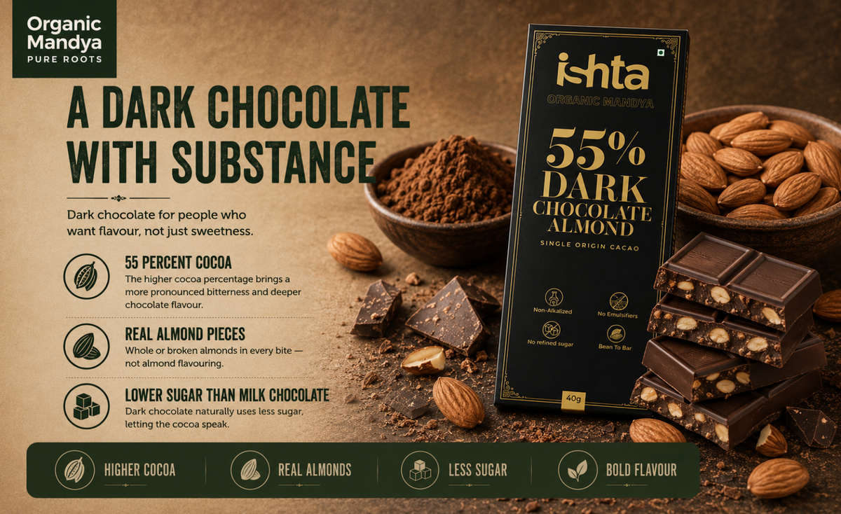 real - almonds - chocolate