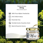 Organic Hing Powder (Pure Asafoetida) | Organic Hing for Digestion & Flavor