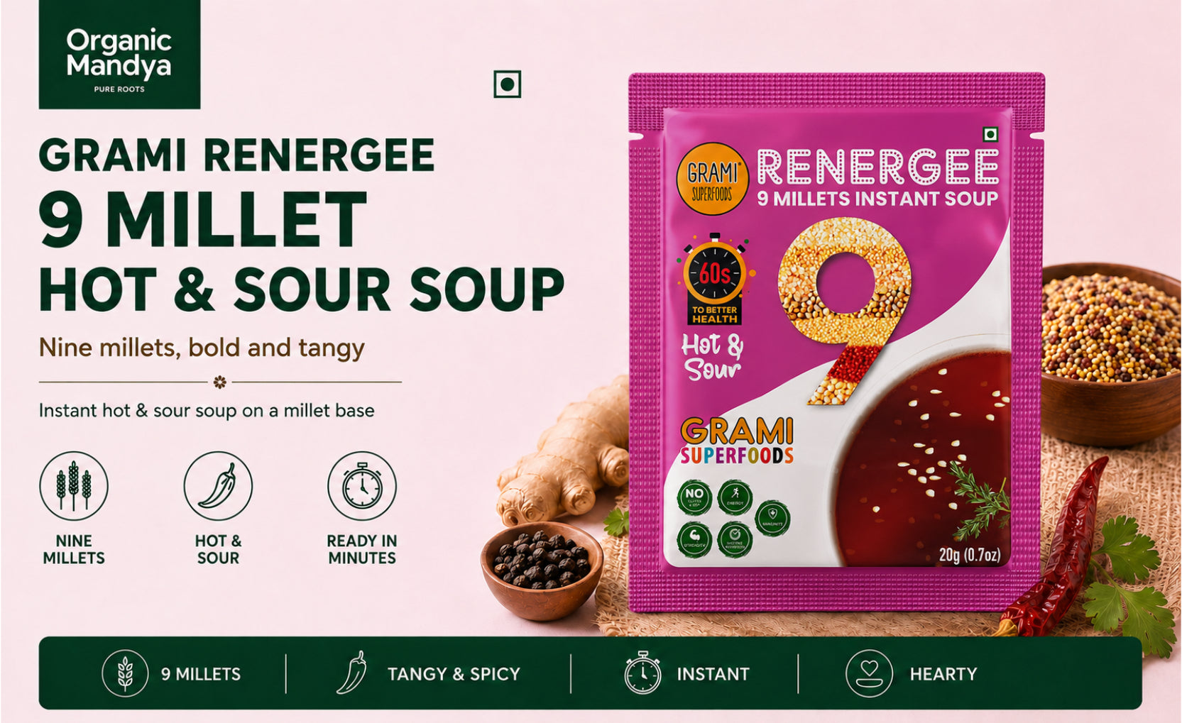 9 millet instant soup