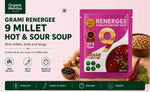 9 Millet Instant Hot & Sour Soup 20g from Grami Renergee | Soup Mix