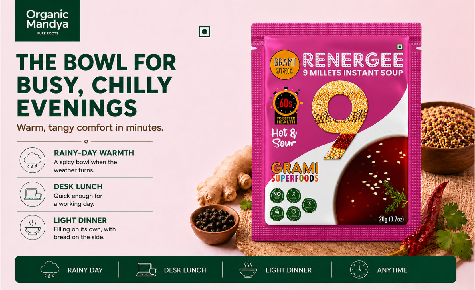 9 millet instant soup