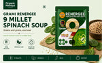 9 Millet Instant Spinach Soup 20g | Healthy Soup Mix by Grami Renergee