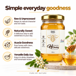 Organic Acacia Honey Raw & Unheated