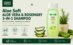 Aloe Soft Aloe Vera Rosemary 3 In 1 Shampoo 250 Ml