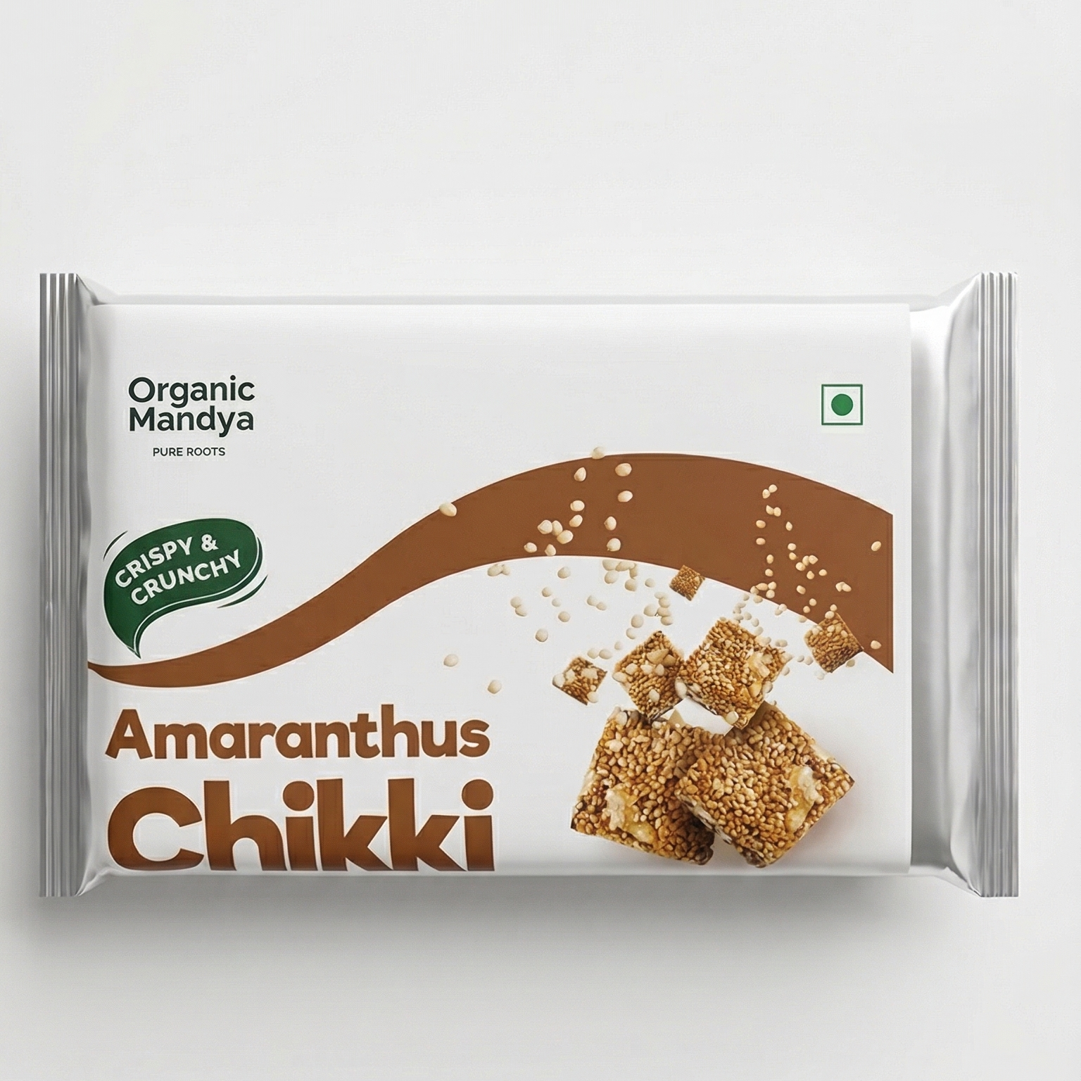 Organic Mandya Amaranthus Chikki (Crispy & Crunchy)