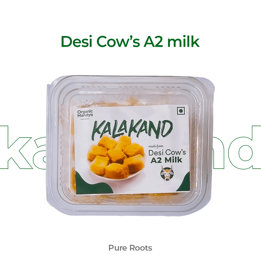 A2 Kalakand (Milk Peda) - Organic Mandya