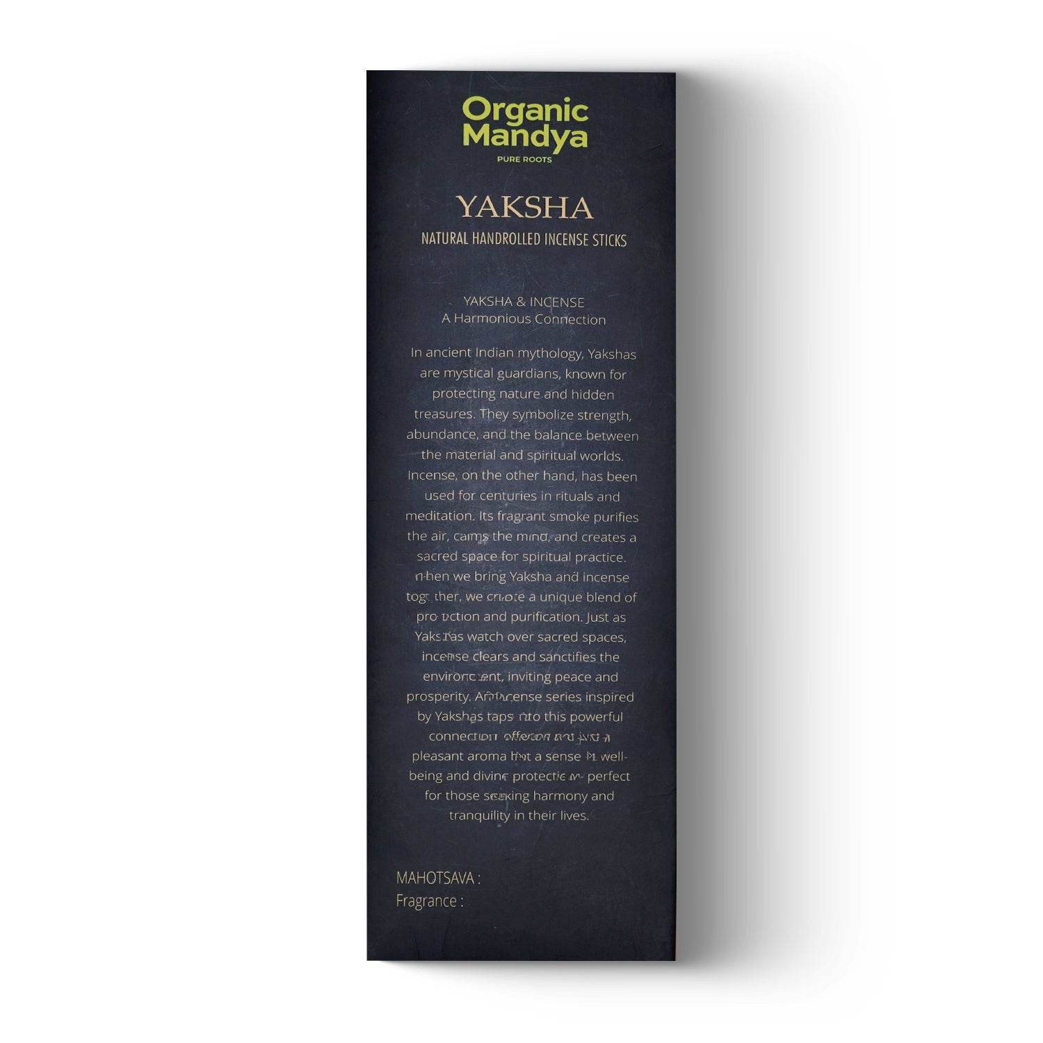 Agarbatti- Yaksha Chaitanya - Organic Mandya