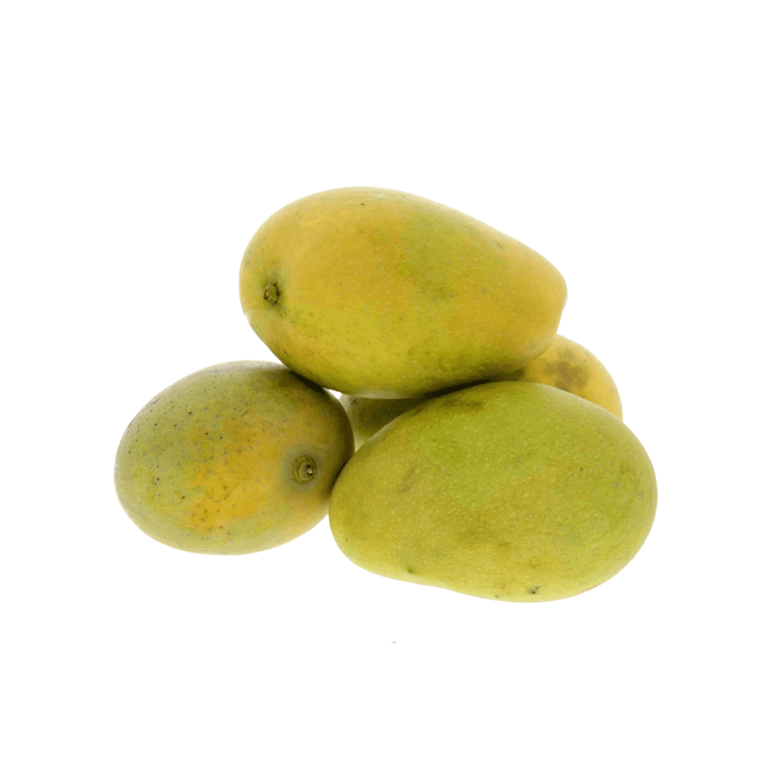 Organic Mango Badami Raw (Semi-ripe & mildly sweet) - Organic Mandya