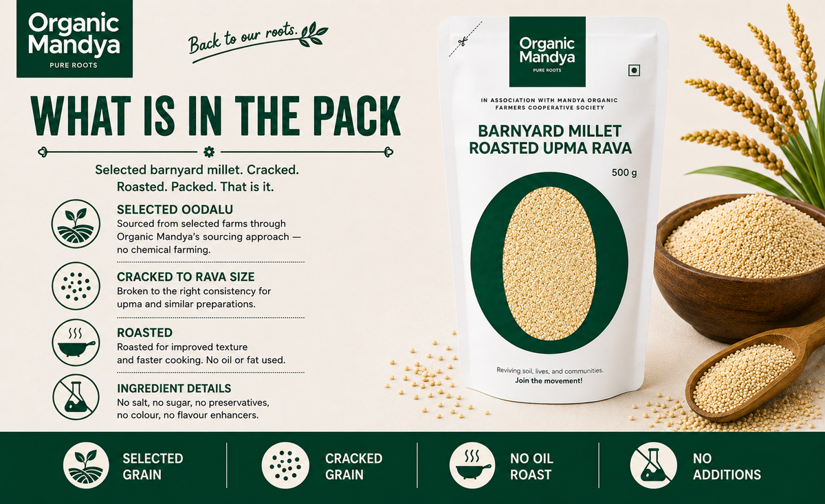 Roasted Barnyard Millet Rava