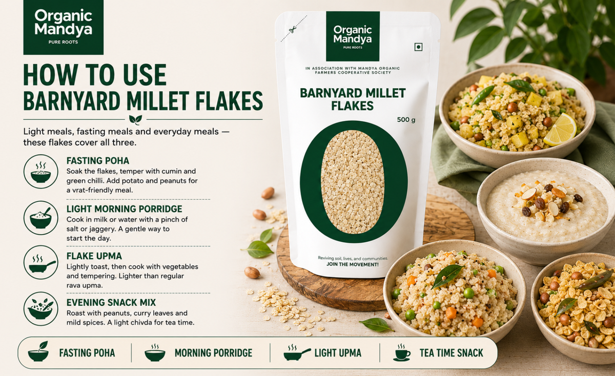 Usage - guide - barnyard - millet - flour