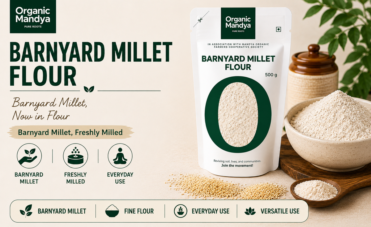 Barnyard millet flour pack