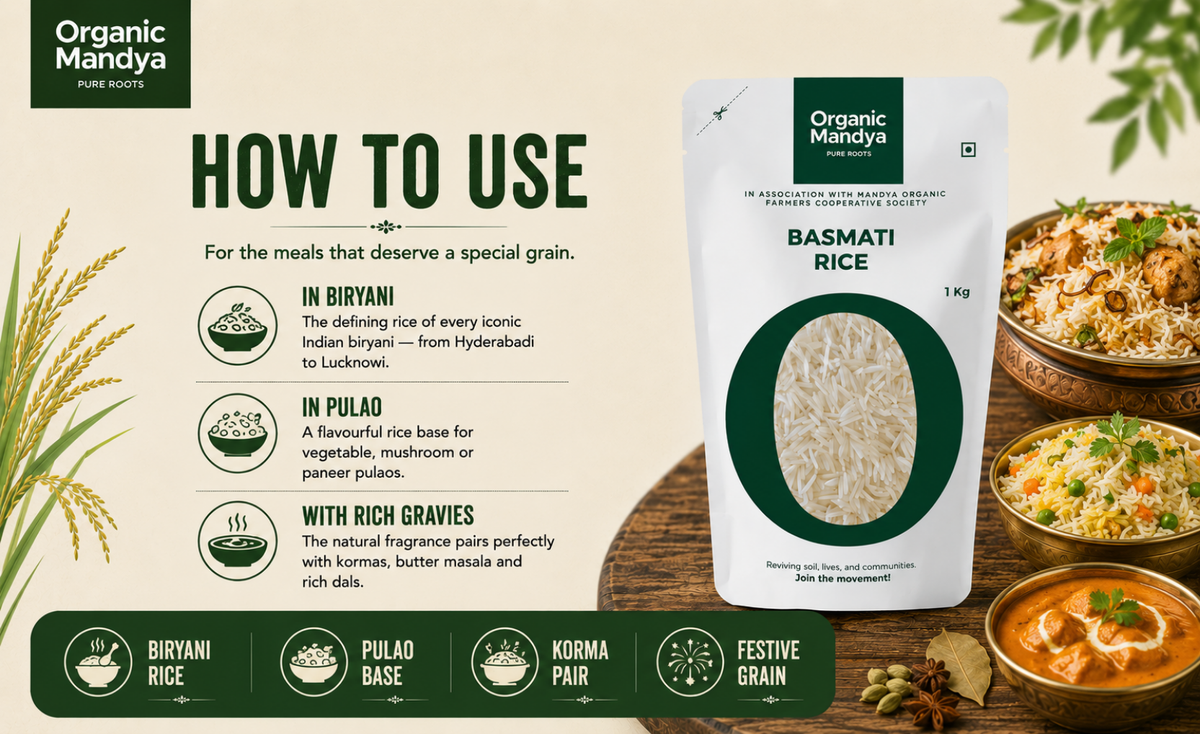 usage - basmati - rice