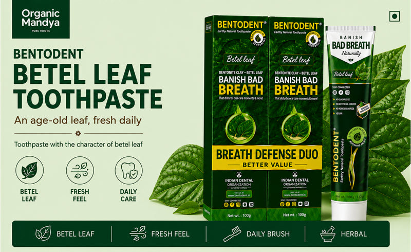 Bentodent Betel Leaf Herbal Toothpaste
