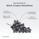 Organic Black Grapes (Seedless)
