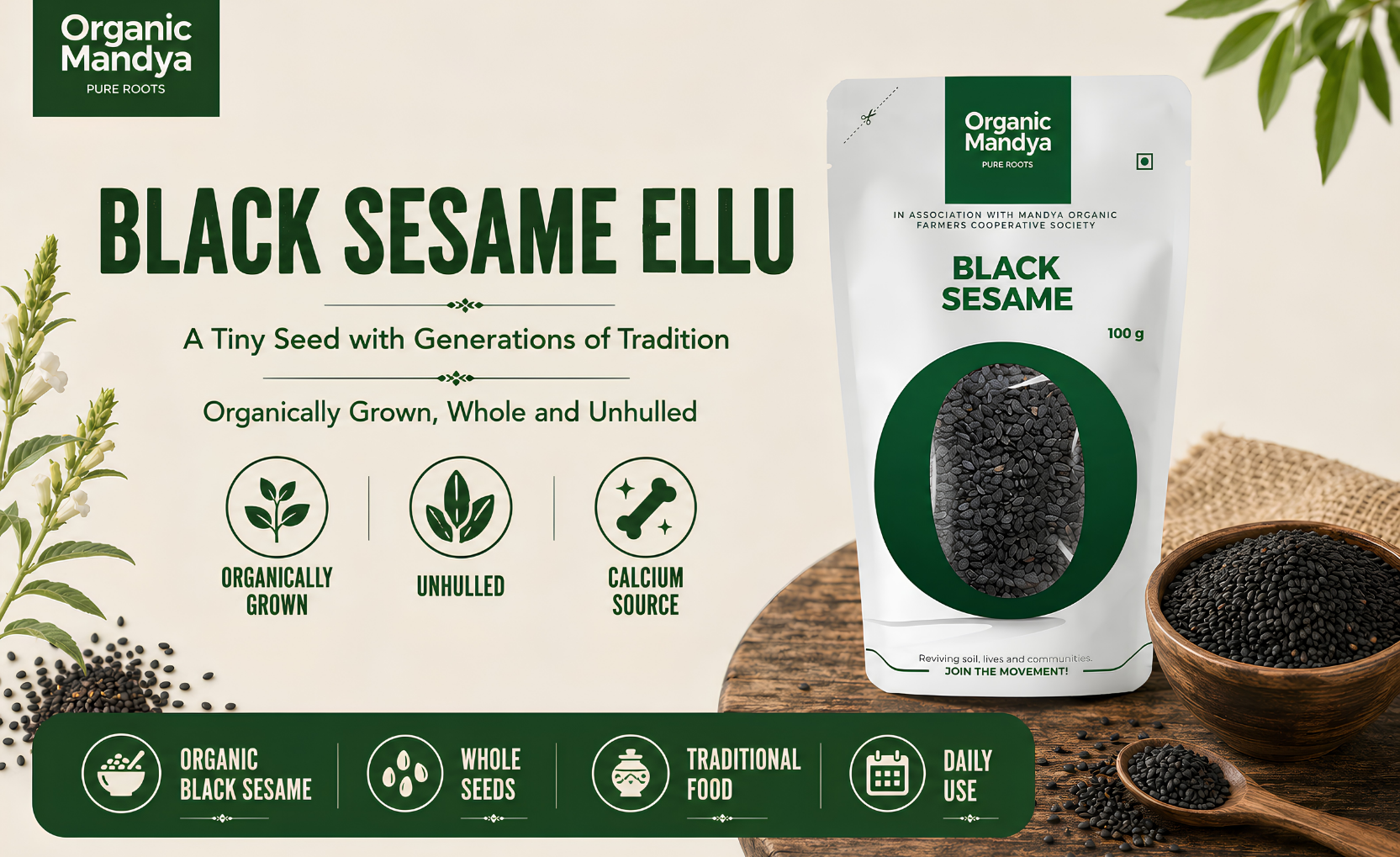 organic - black - sesame