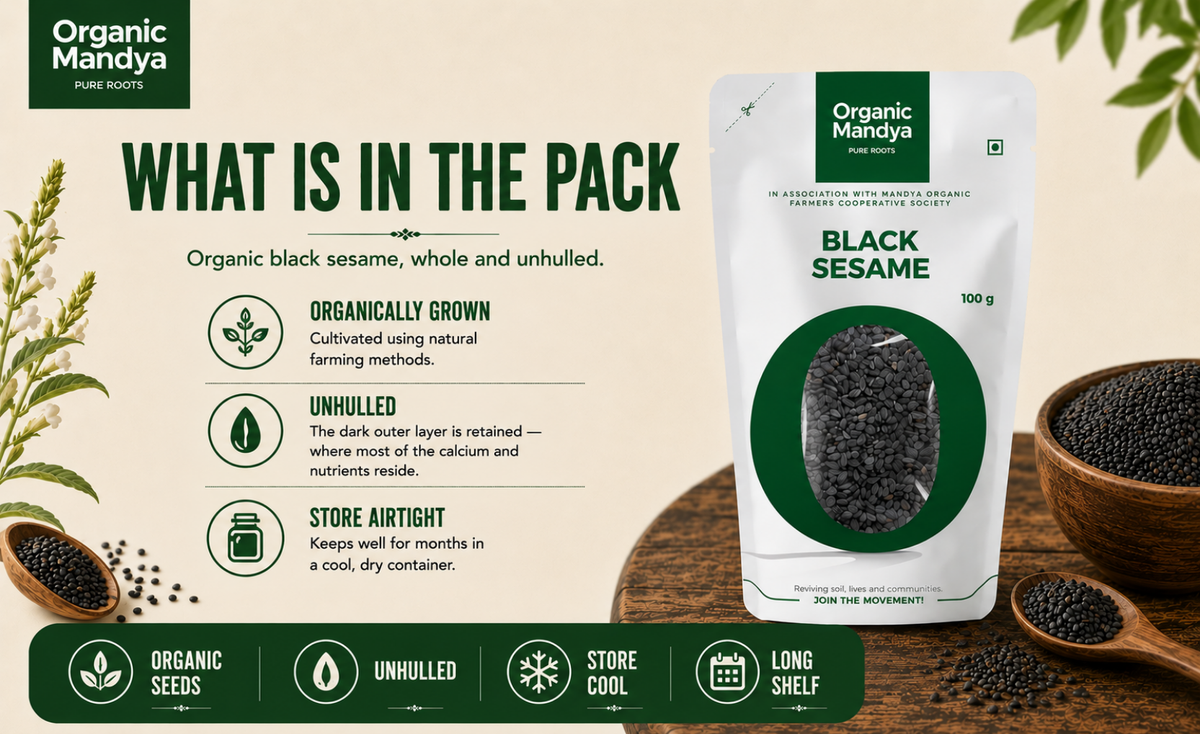 storage - black - sesame