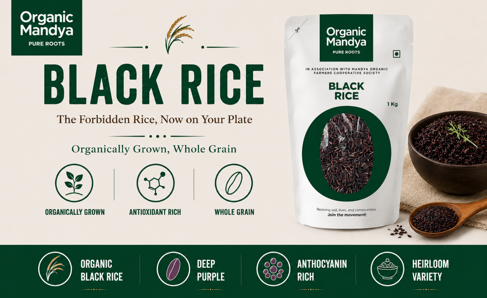 organic - black - rice