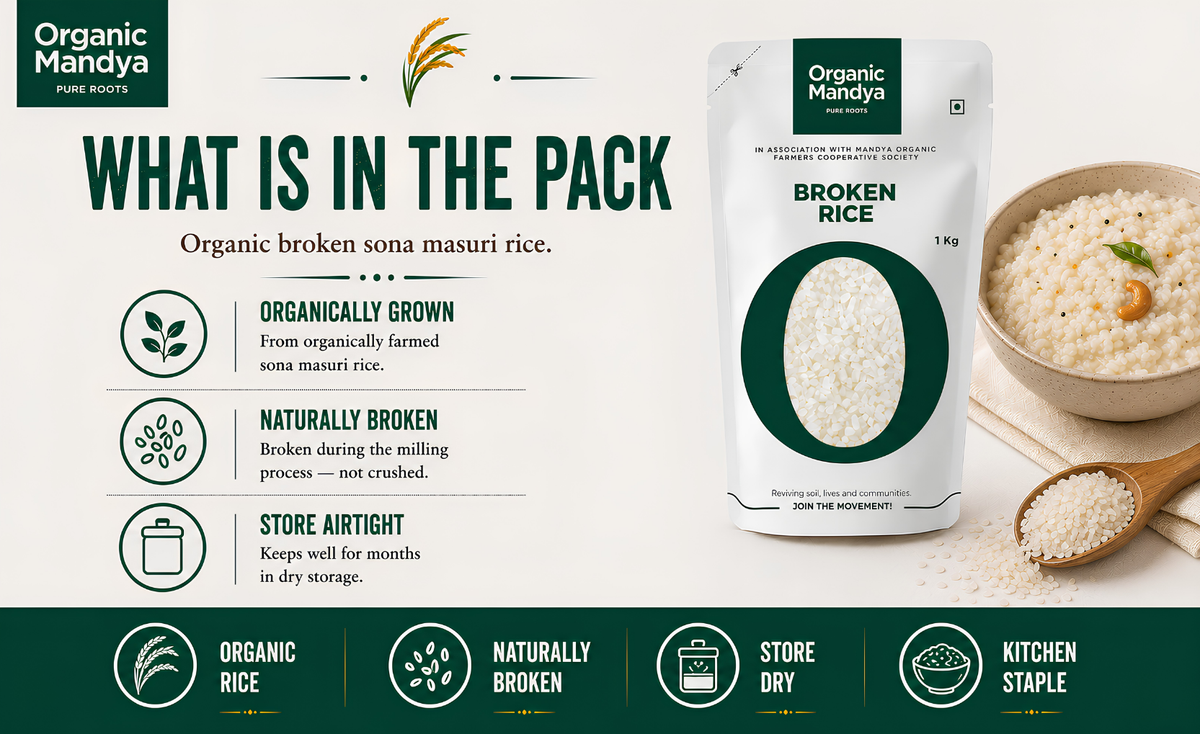 storage - broken - rice
