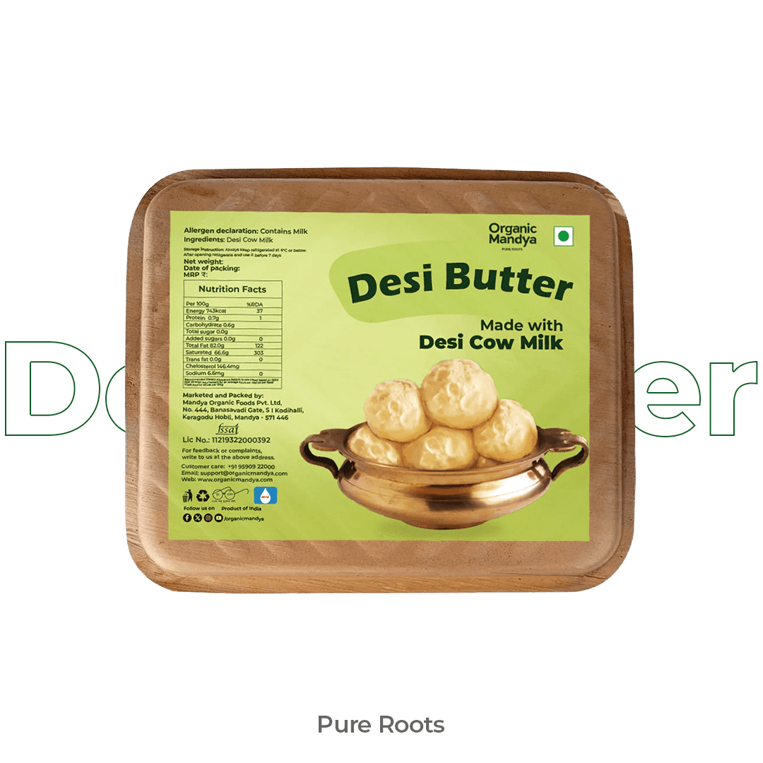 A2 Desi Butter - Organic Mandya