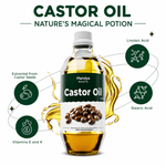 Cold Pressed Castor Oil (Arandi Ka Tel) 200ml | Organic Mandya
