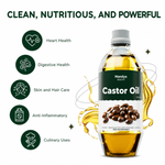Cold Pressed Castor Oil (Arandi Ka Tel) 200ml | Organic Mandya