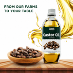 Cold Pressed Castor Oil (Arandi Ka Tel) 200ml | Organic Mandya