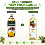Organic Mandya Cold Pressed Castor Oil (Arandi Ka Tel) for Hair & Skin