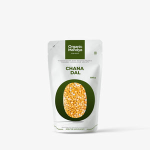 Organic Mandya- Chana Dal 500g Front