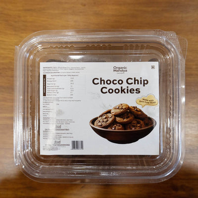 Organic Choco Chip Cookies (100g) – Crunchy Chocolate Chip Biscuits