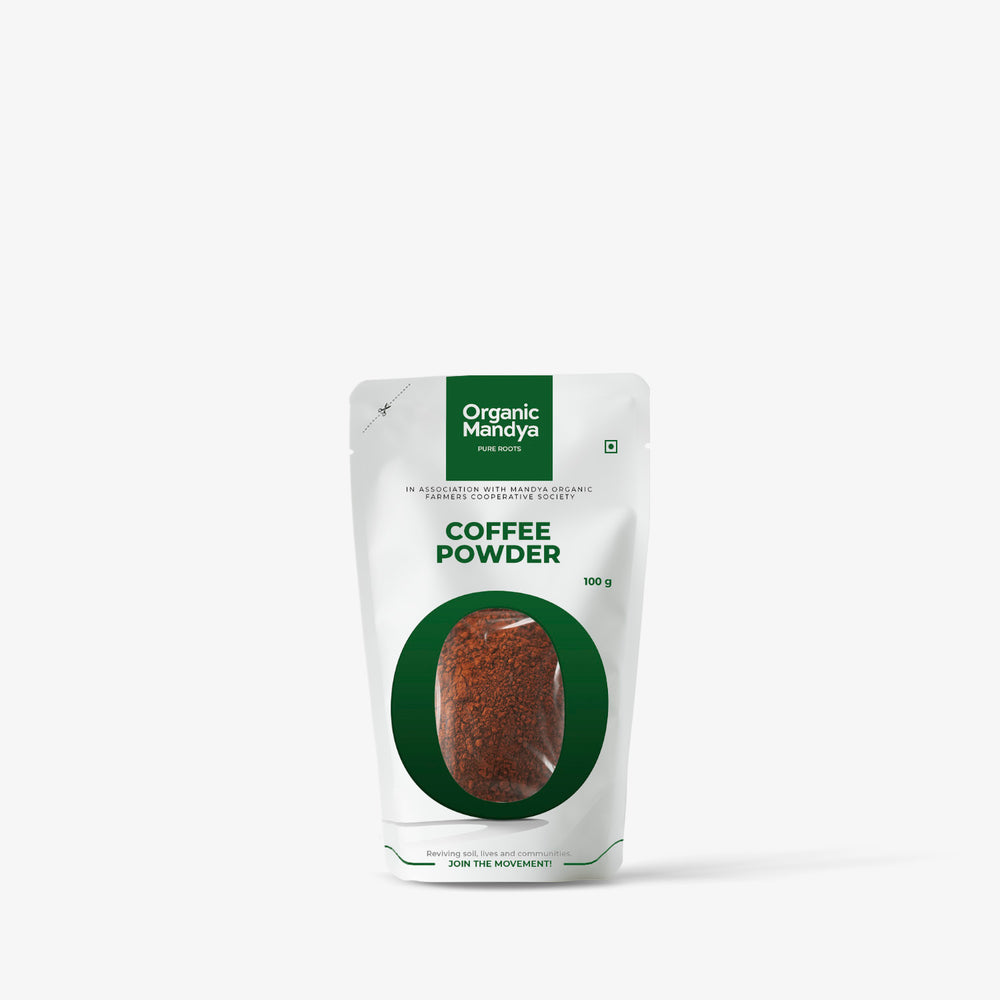 Organic Mandya- Coffee Powder- 100g Front