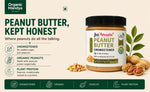 Crunchy Organic Peanut Butter Unsweetened 200g by JusAmazin | Natural Peanut Spread