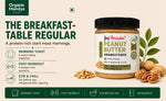 Crunchy Organic Peanut Butter Unsweetened 200g by JusAmazin | Natural Peanut Spread
