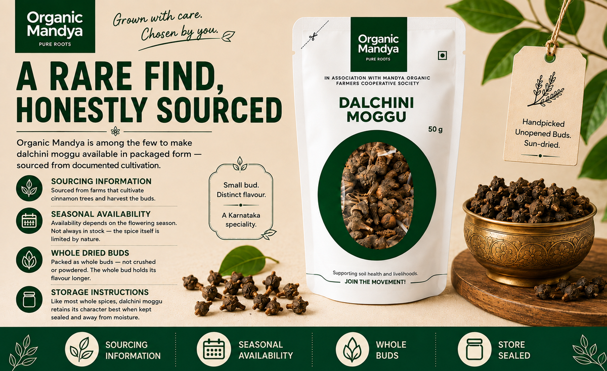 sourced dalchini moggu