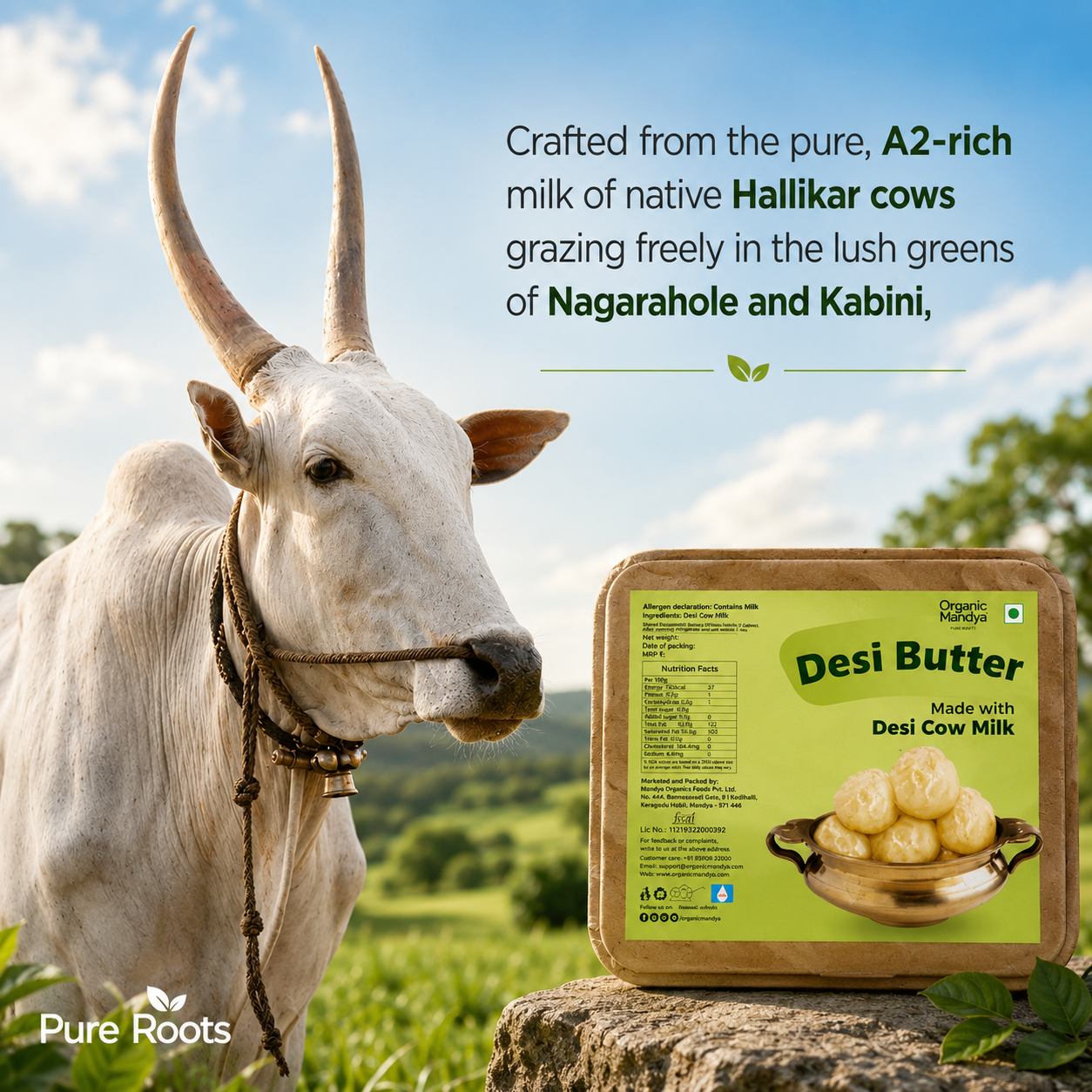 A2 Desi Butter – Organic Cow Milk Butter (Makhan)