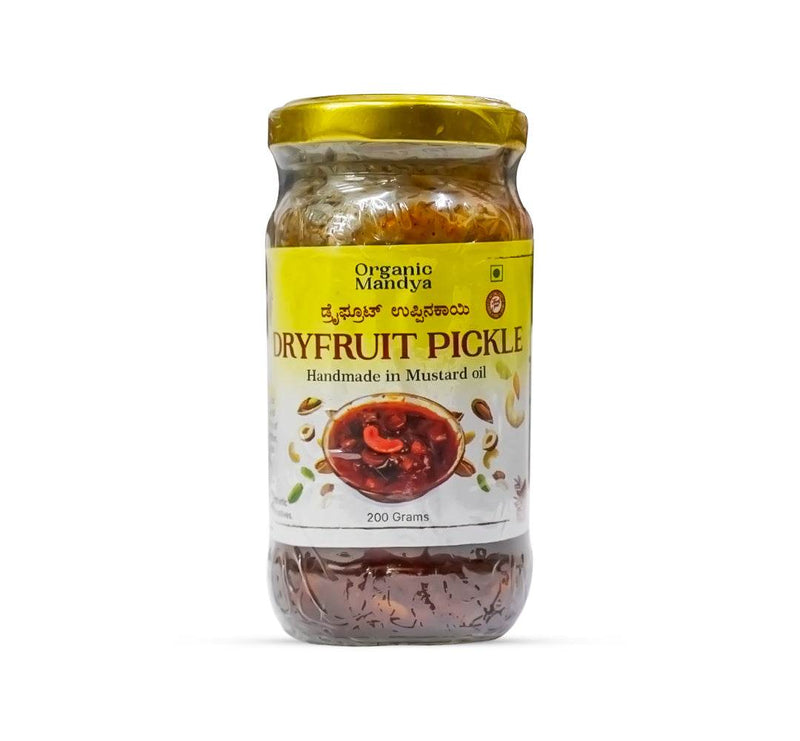 Organic Dry Fruit Pickle (Mixed Dry Fruits Achar)