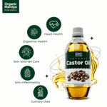 Cold Pressed Castor Oil (Arandi Ka Tel) 200ml | Organic Mandya