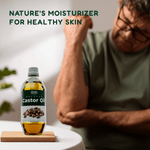 Organic Cold Pressed Castor Oil (Arandi Ka Tel) for Hair & Skin