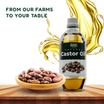 Organic Cold Pressed Castor Oil (Arandi Ka Tel) for Hair & Skin