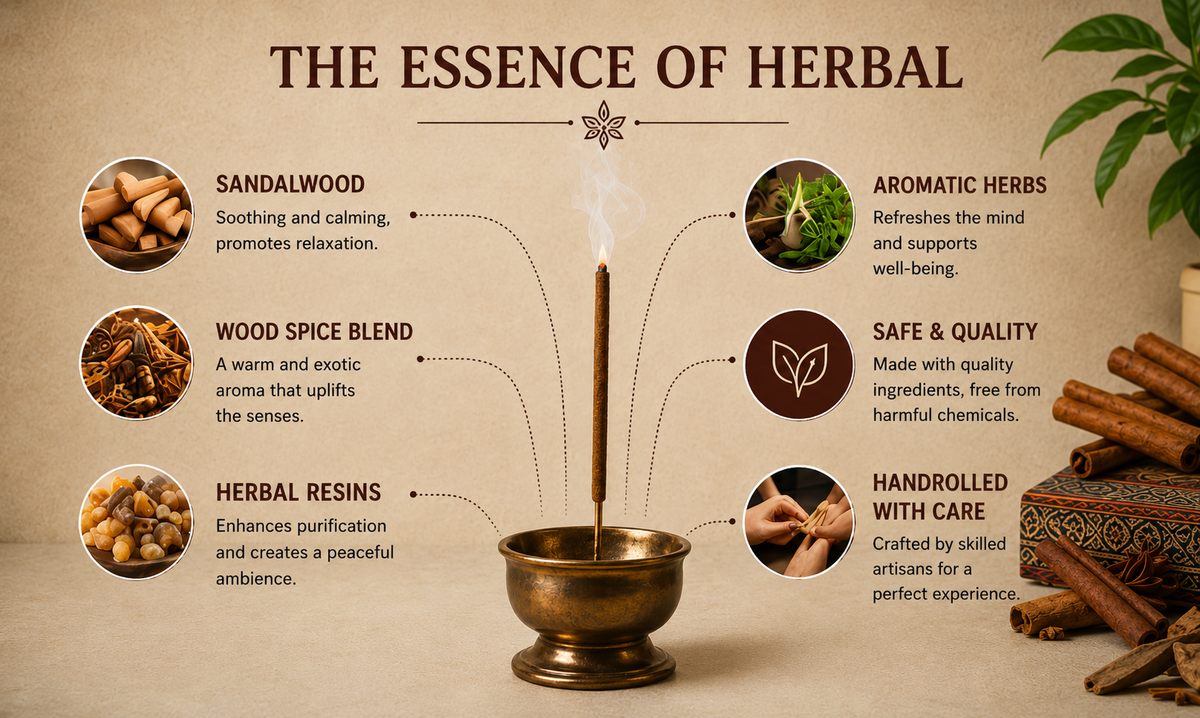 Wood Spice incense ingredients