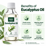 Eucalyptus Oil Essential Oil, 100ml | Organic Mandya