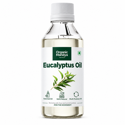 Eucalyptus Oil Essential Oil, 100ml | Organic Mandya