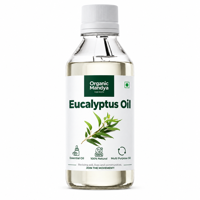 Eucalyptus Oil Essential Oil, 100ml | Organic Mandya