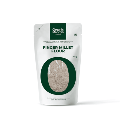 Organic Finger Millet Flour (Ragi Flour)
