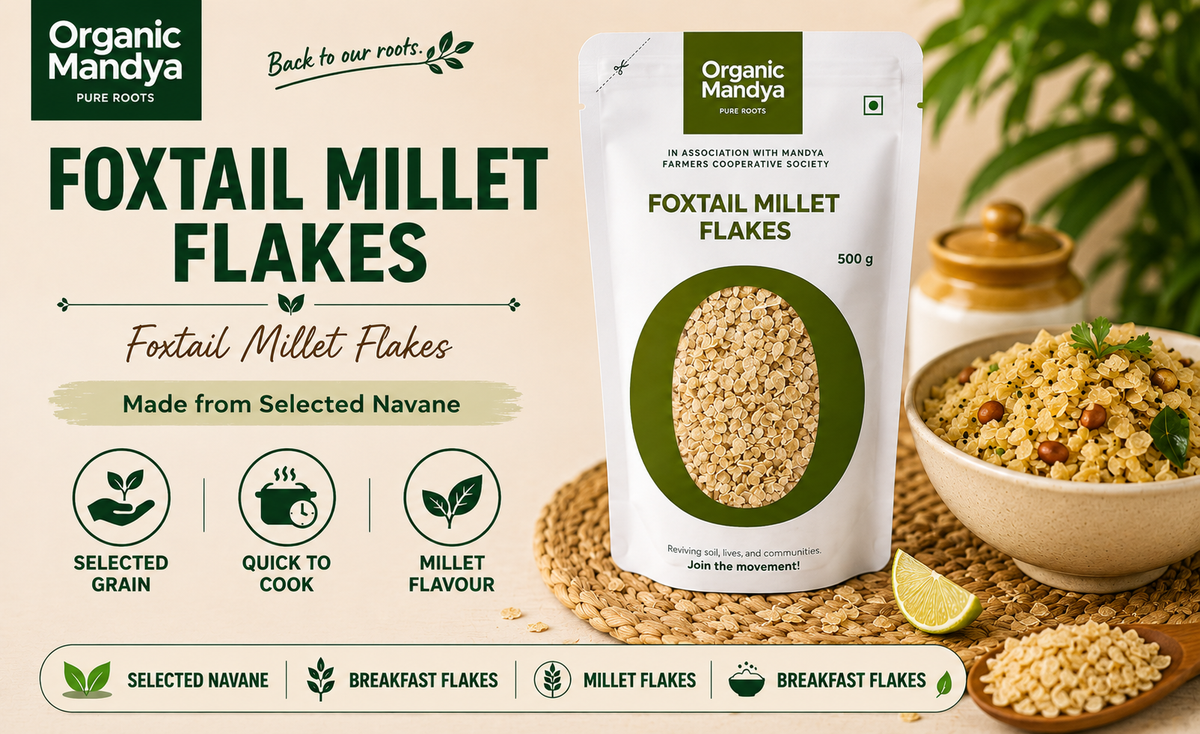 Foxtail Millet Flakes whole grain